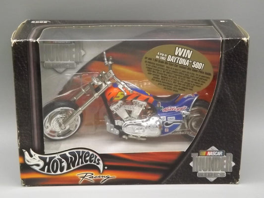 Vintage 2002 Hot Wheels Valvoline Motorcycle Model: Unopened Box