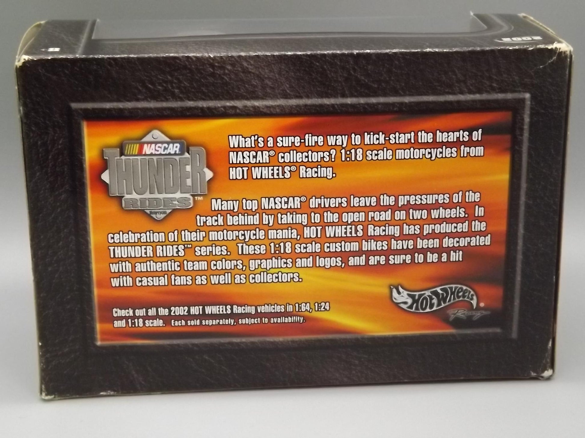 Vintage 2002 Hot Wheels Valvoline Motorcycle Model: Unopened Box