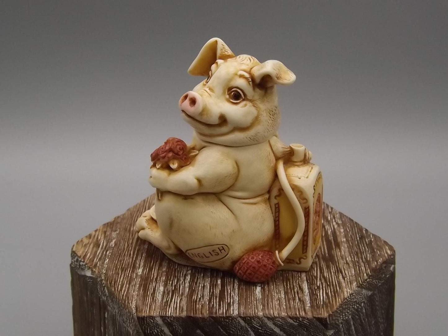 Vintage Harmony Kingdom Fragonard Box Figurine: Treasure Jest, COA & Box