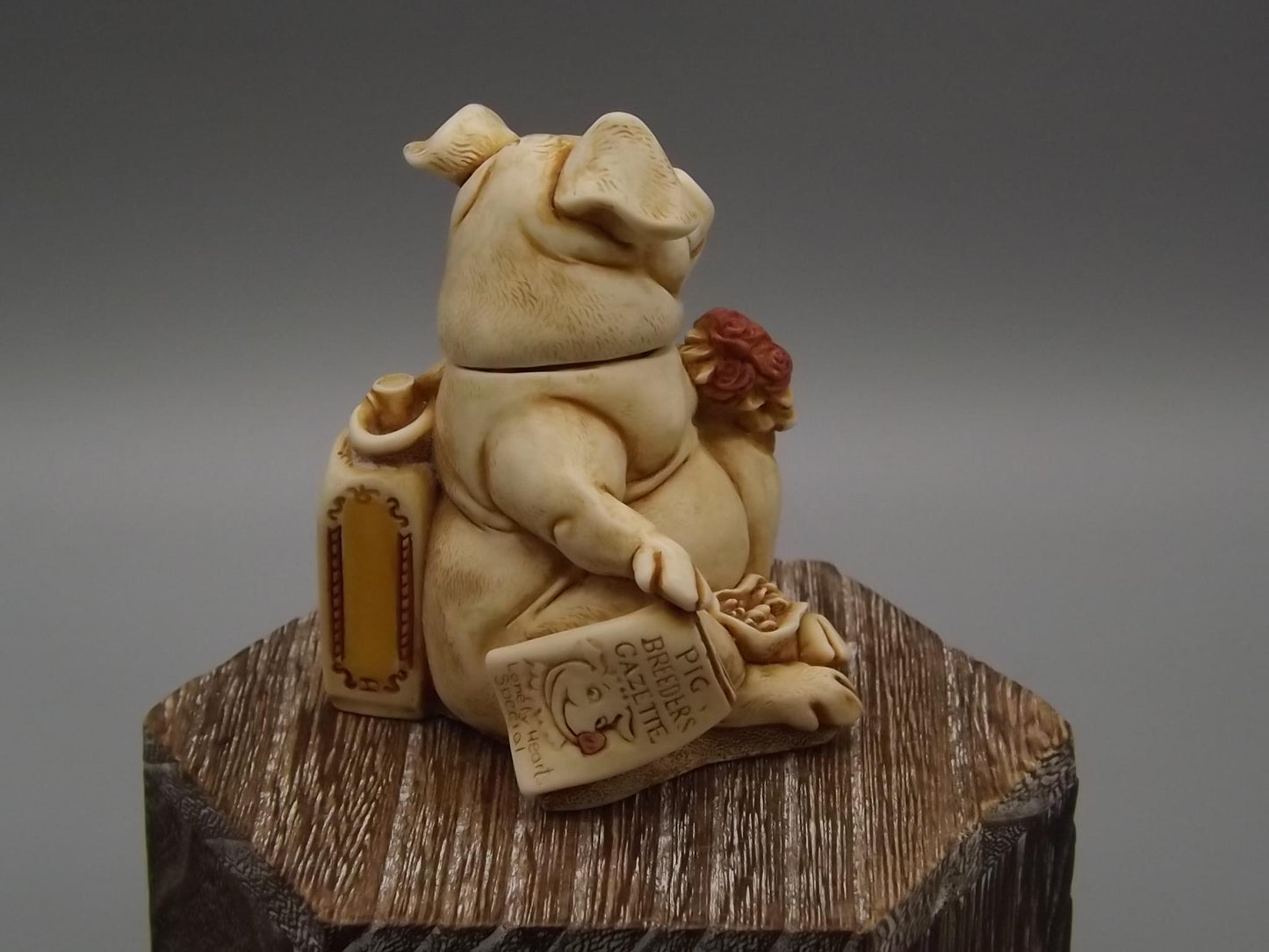 Vintage Harmony Kingdom Fragonard Box Figurine: Treasure Jest, COA & Box