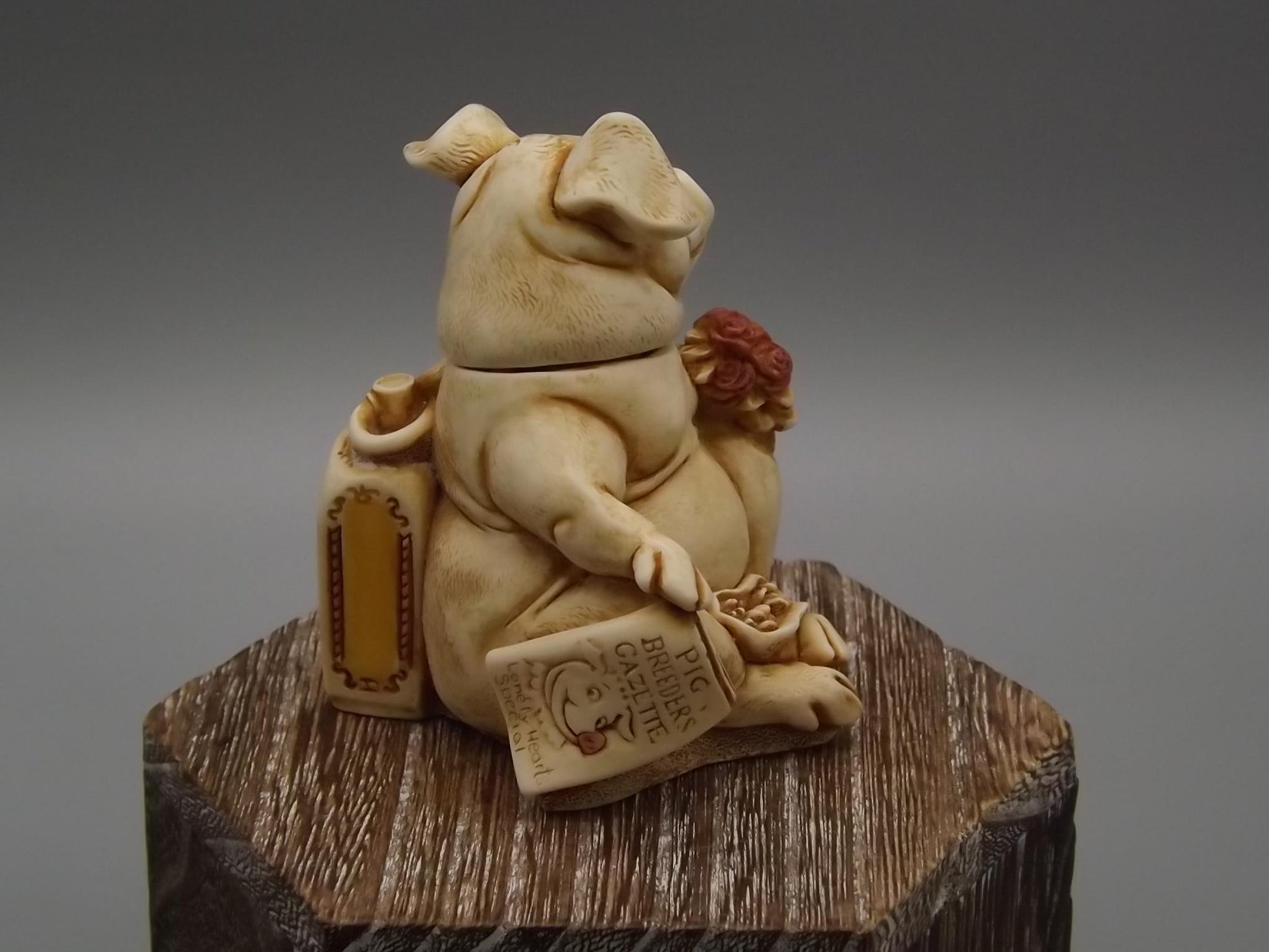 Vintage Harmony Kingdom Fragonard Box Figurine: Treasure Jest, COA & Box