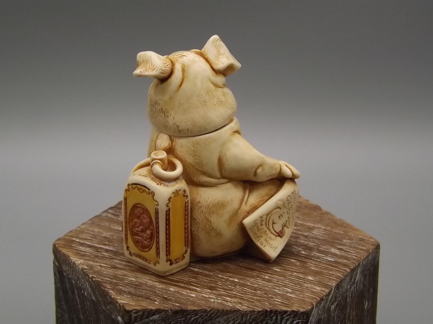 Vintage Harmony Kingdom Fragonard Box Figurine: Treasure Jest, COA & Box