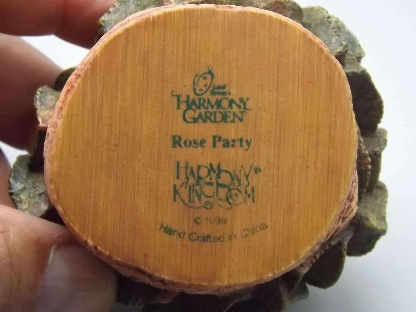 Vintage Harmony Kingdom Rose Party Figurine: Limited Edition #4946/5000