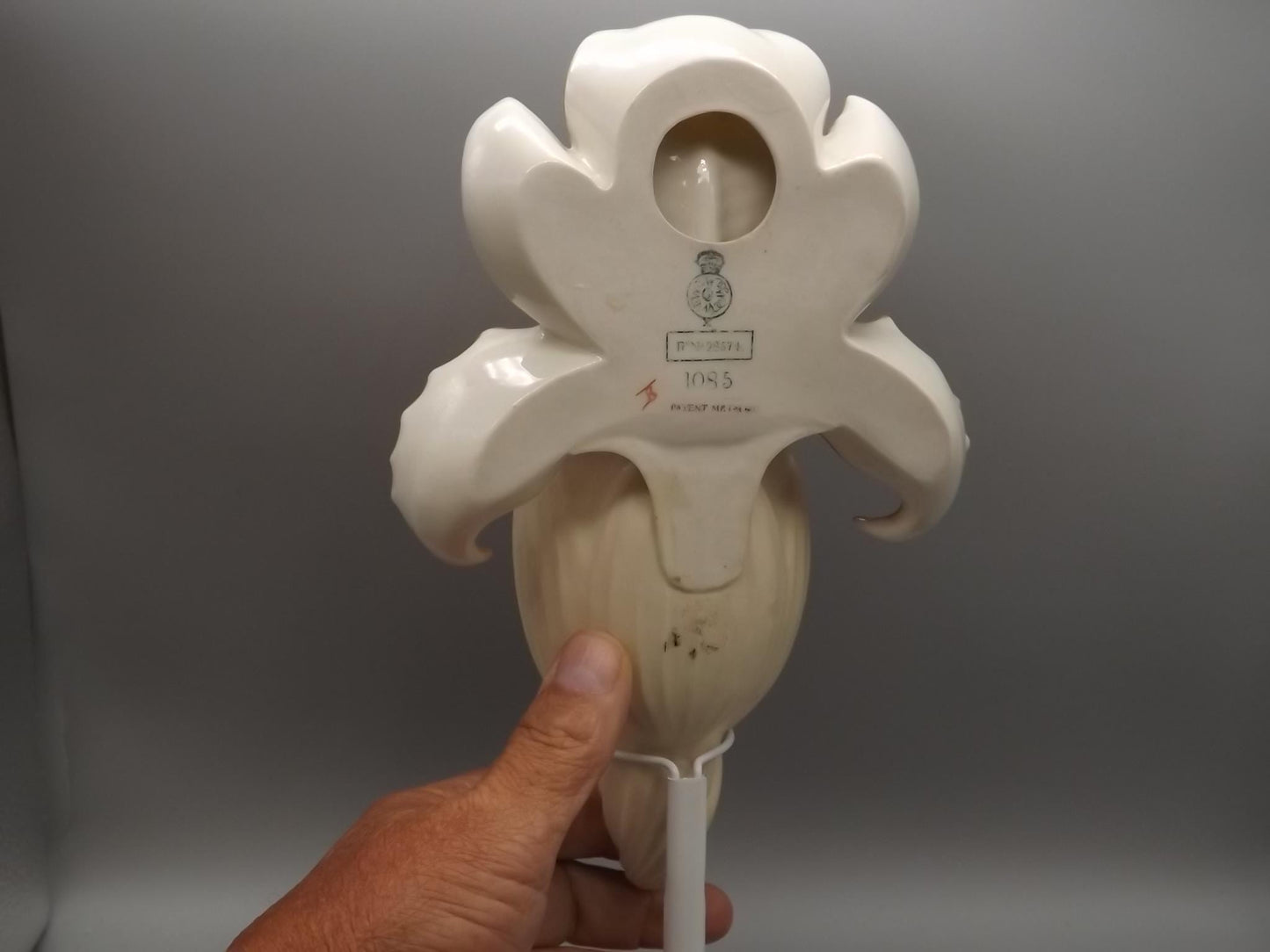 Vintage 1886 Royal Worcester Wall Pocket in excellent condition. An absolutely incredible piece. The date is verified by the markings.