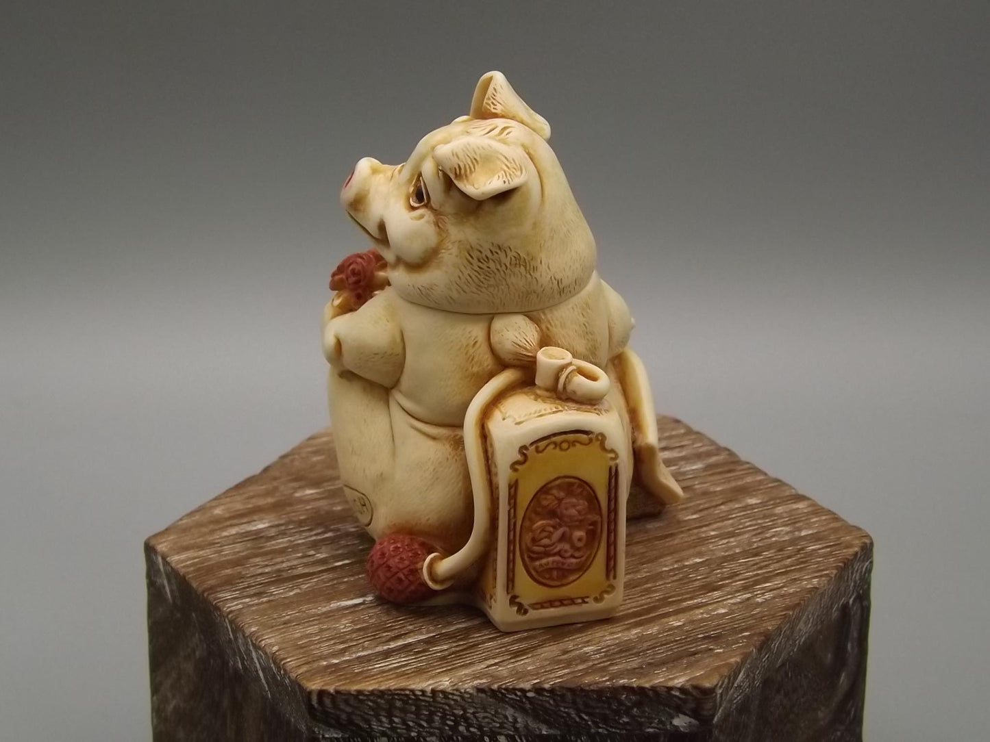 Vintage Harmony Kingdom Fragonard Box Figurine: Treasure Jest, COA & Box