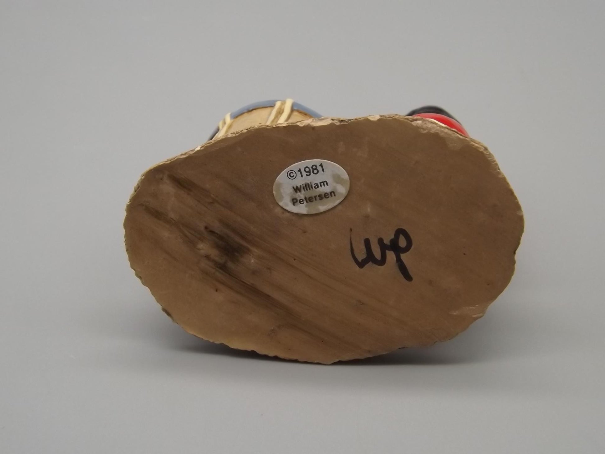 Vintage Wee Forest Folk Mouse Figurine: "Red Coat Mouse" 1981 MM-11