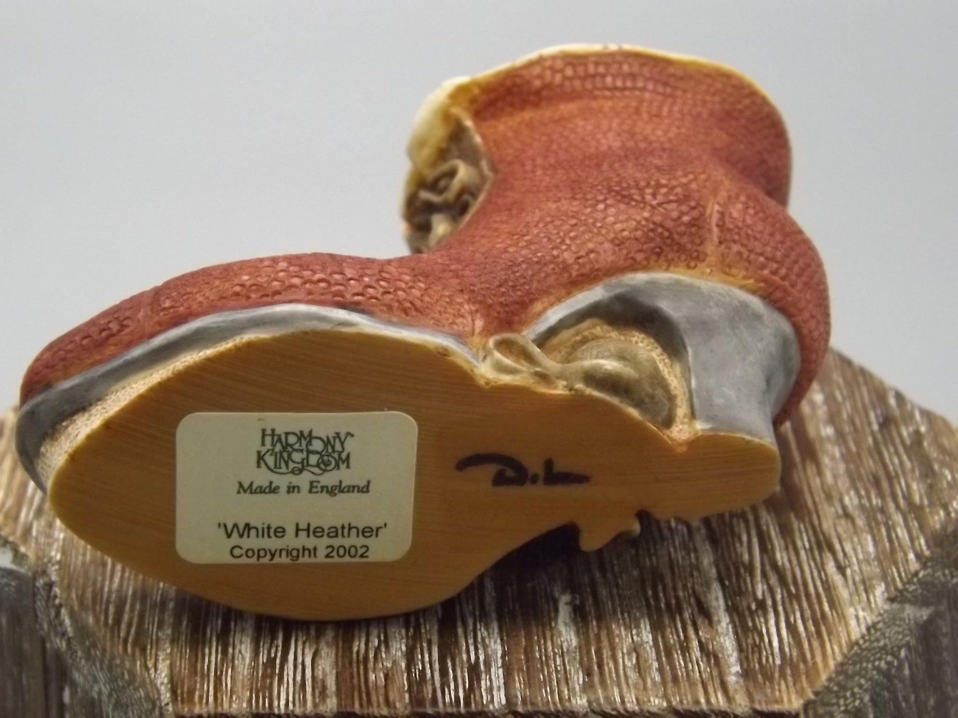 Vintage Harmony Kingdom White Heather Jest Figurine: Limited Edition Boxed Collectible