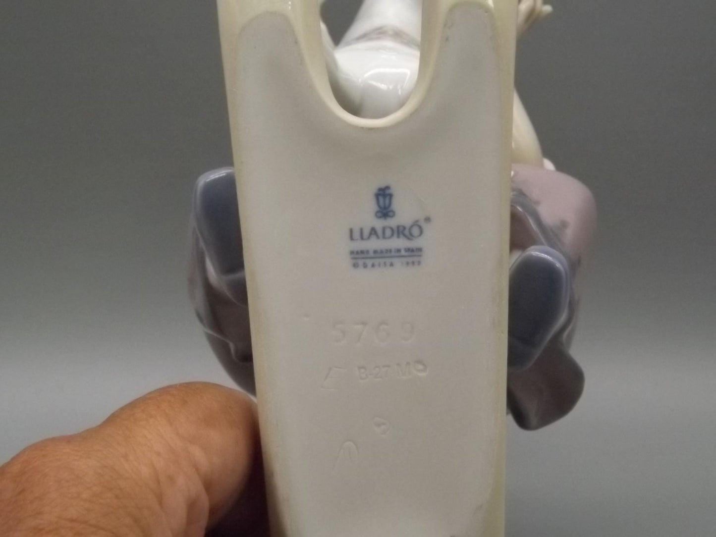 Vintage Lladro "Faithful Steed" Figurine #5769 - Girl on Rocking Horse with Original Box