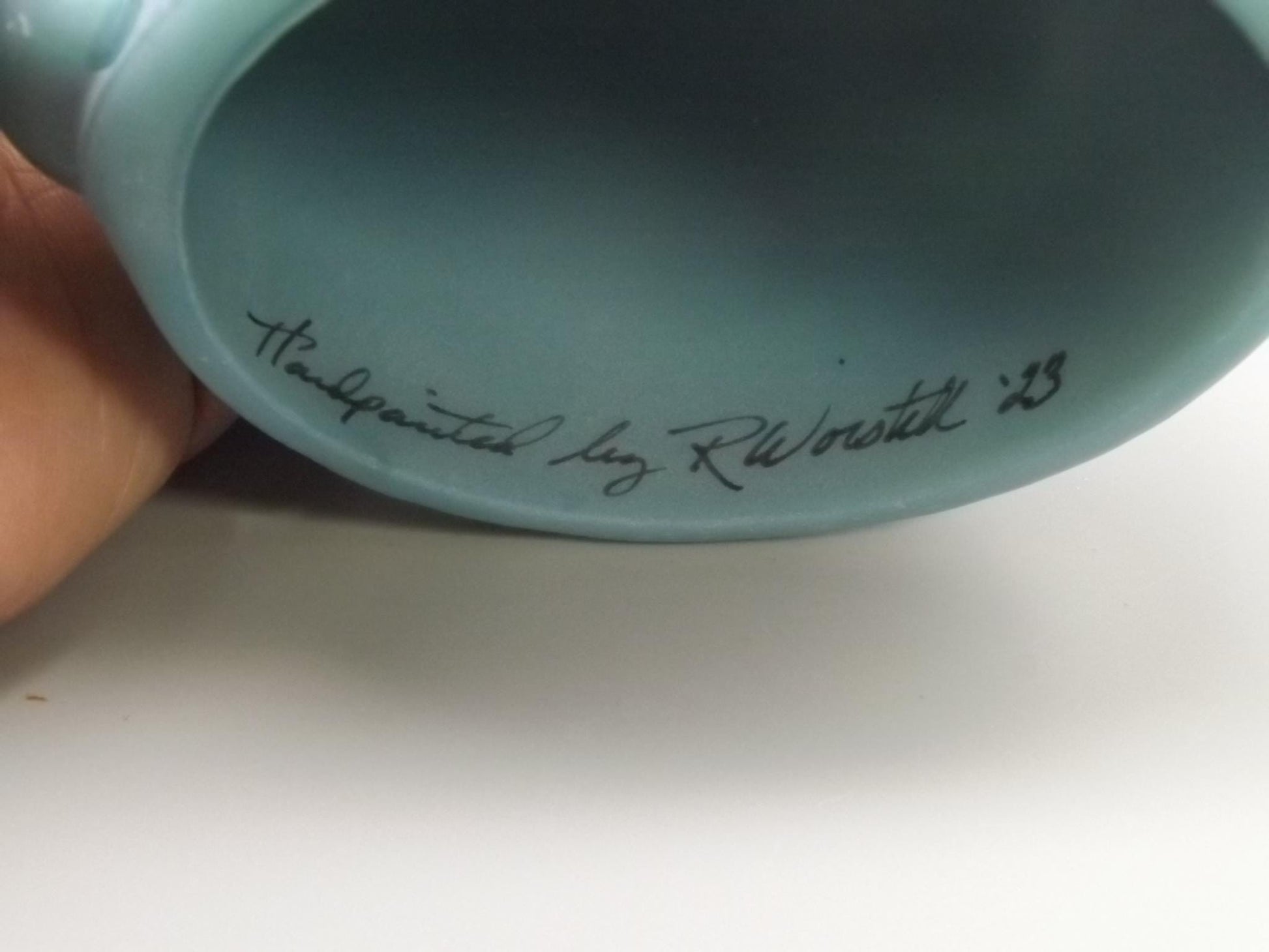 Limited Edition Fenton Snowman Tea Light Figurine: Signed Art Glass #14/24