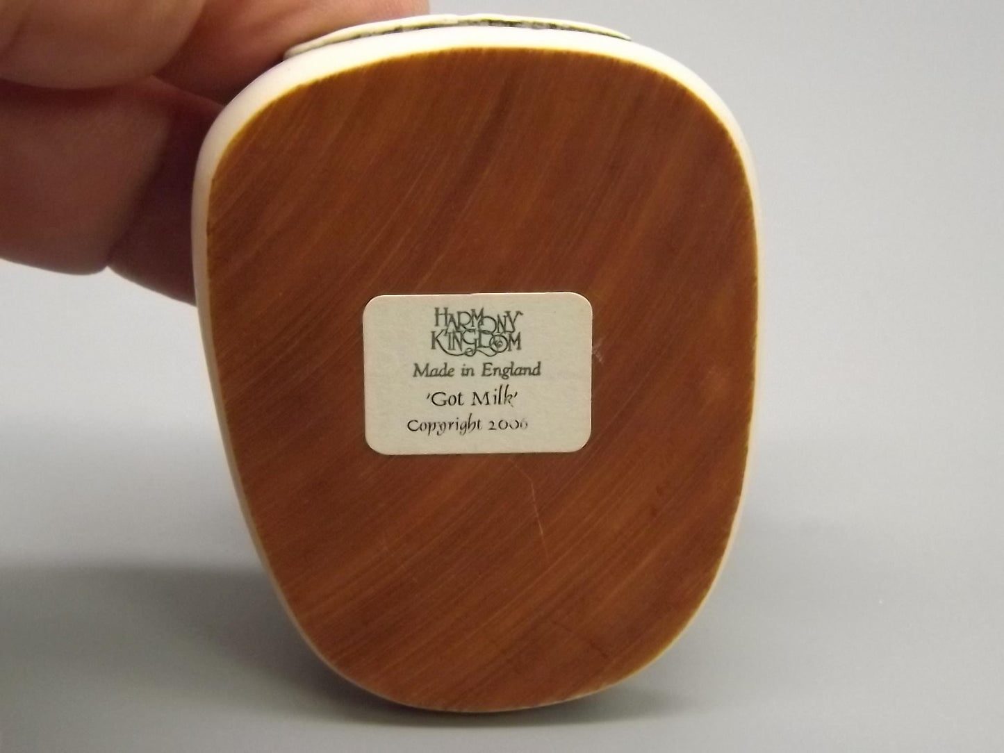 Vintage Harmony Kingdom "Got Milk" Figurine: Limited Edition Collectible with COA