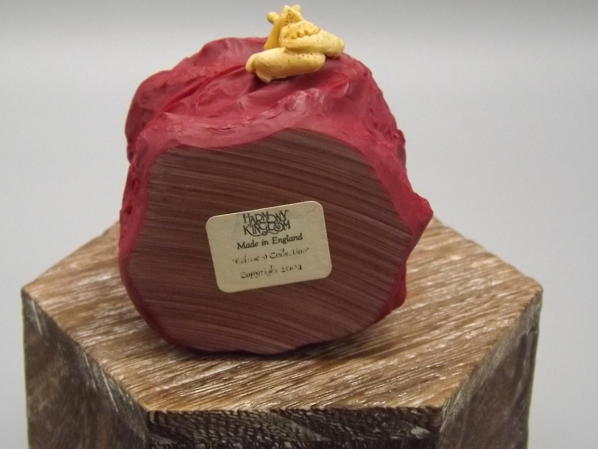 Vintage Harmony Kingdom Figurine: Refuse-d Collection, Lobster, Dark Red