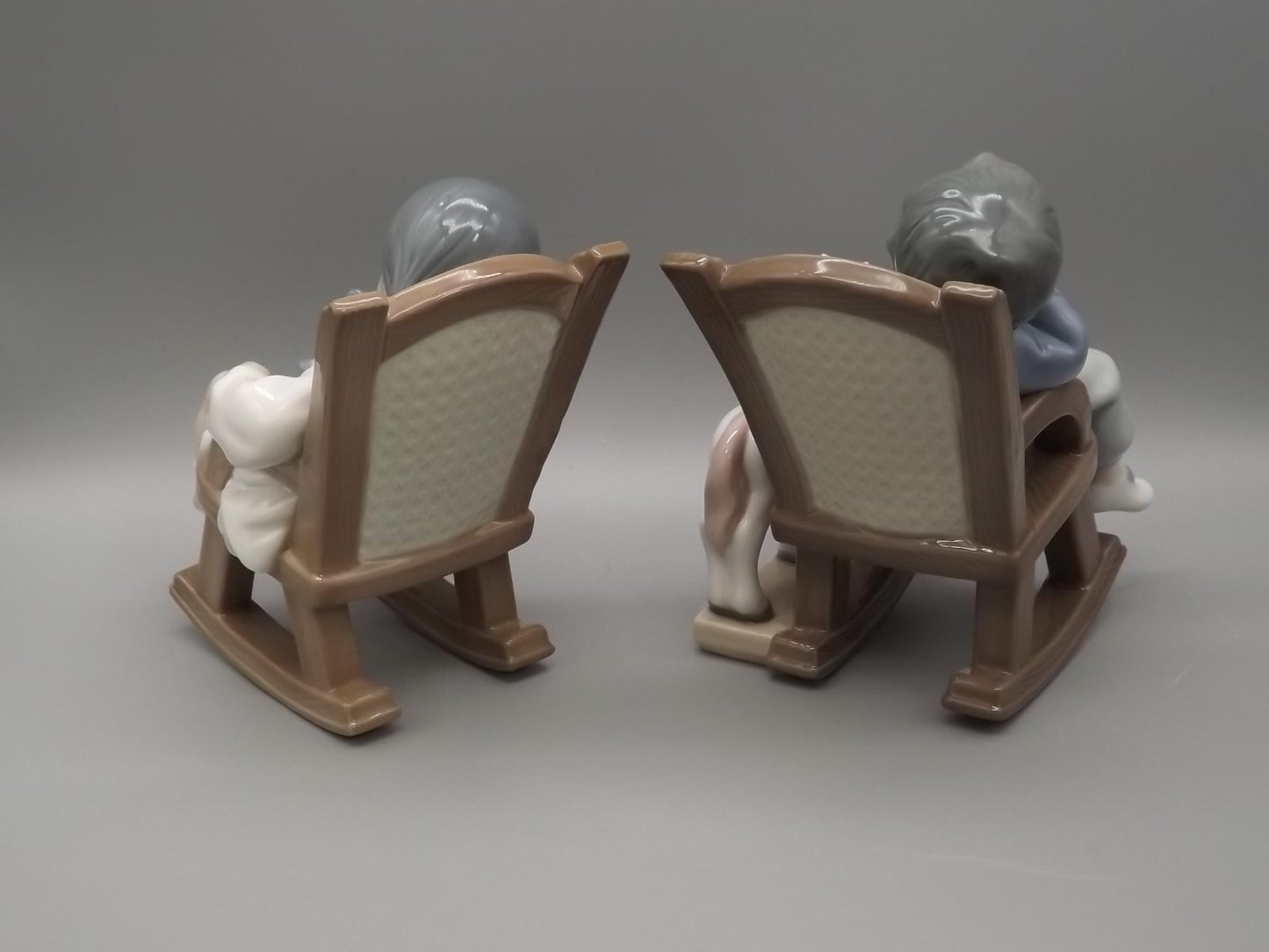 Vintage Lladro Figurines: Naptime & All Tuckered Out - Childhood Collection