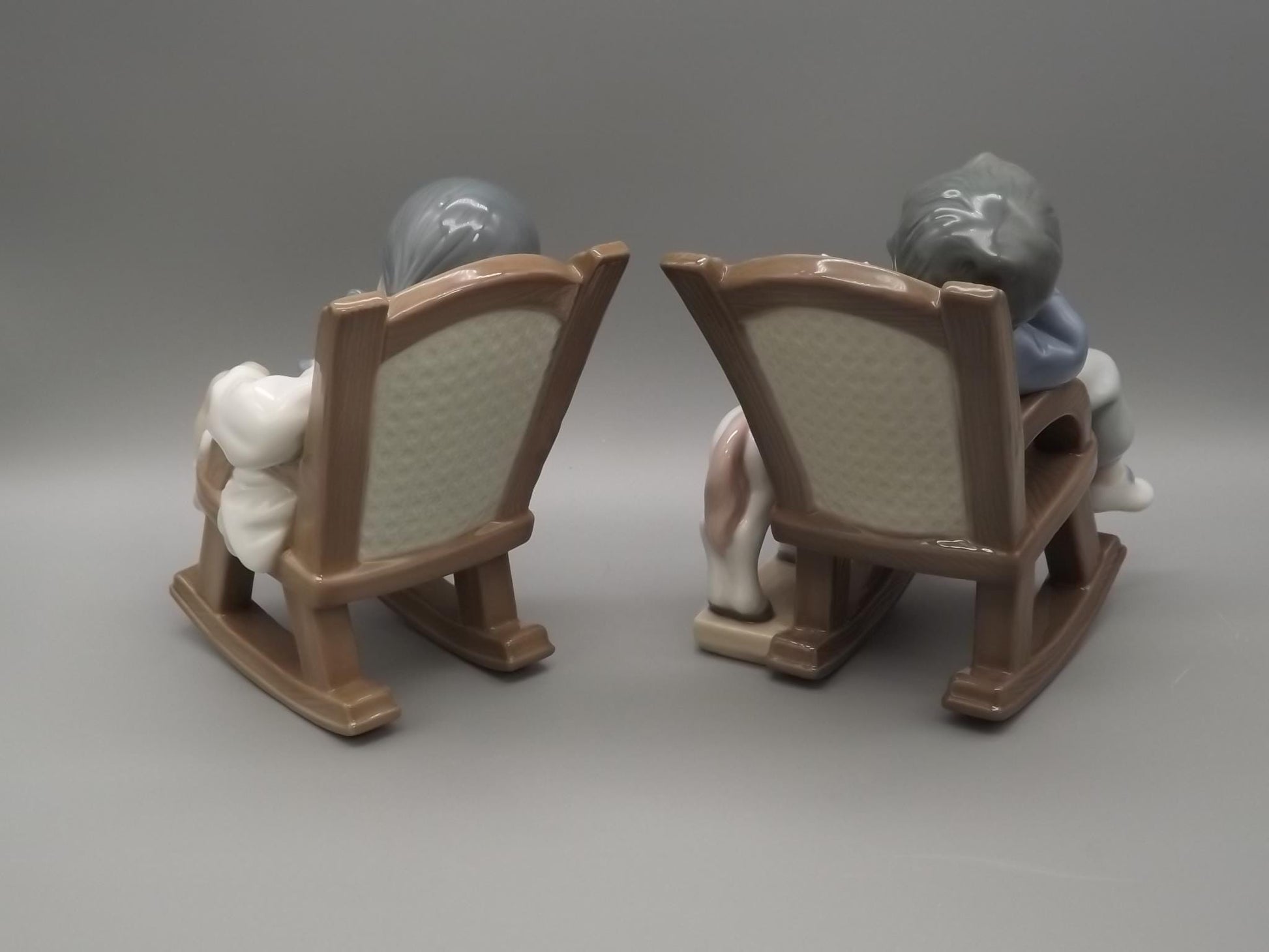 Vintage Lladro Figurines: Naptime & All Tuckered Out - Childhood Collection