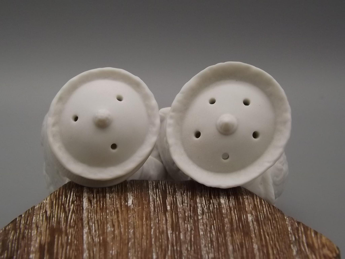 Vintage Lladro Oriental Salt & Pepper Shakers - Privilege Gold Series