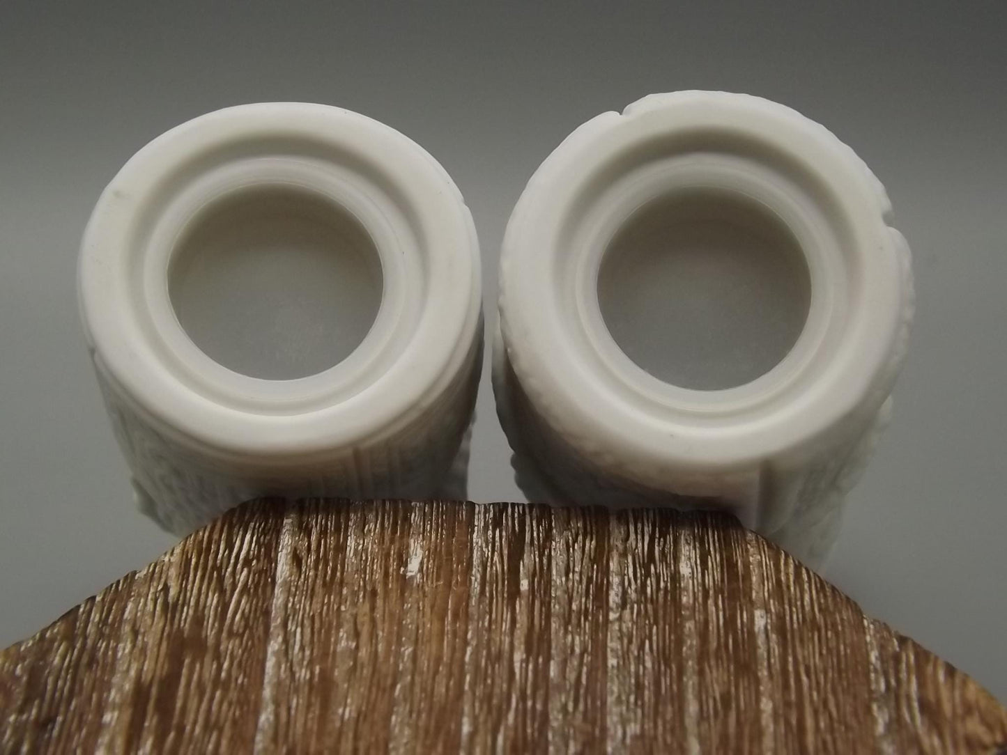 Vintage Lladro Oriental Salt & Pepper Shakers - Privilege Gold Series