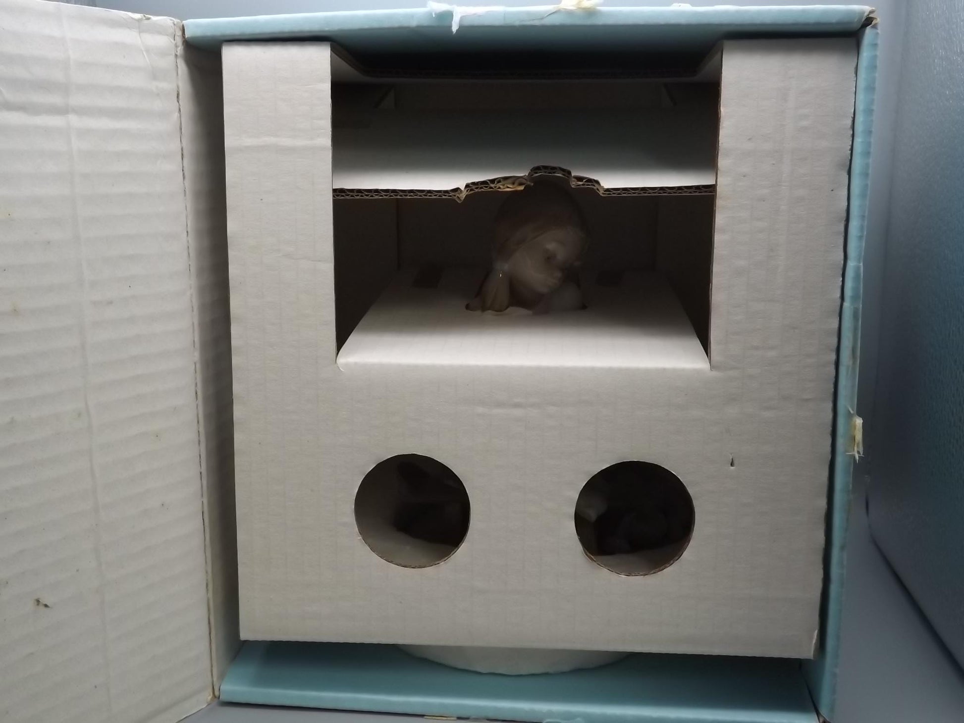 Vintage Lladro "My Chores" Figurine: Girl Ironing Doll Clothes, #5782 (With Box)