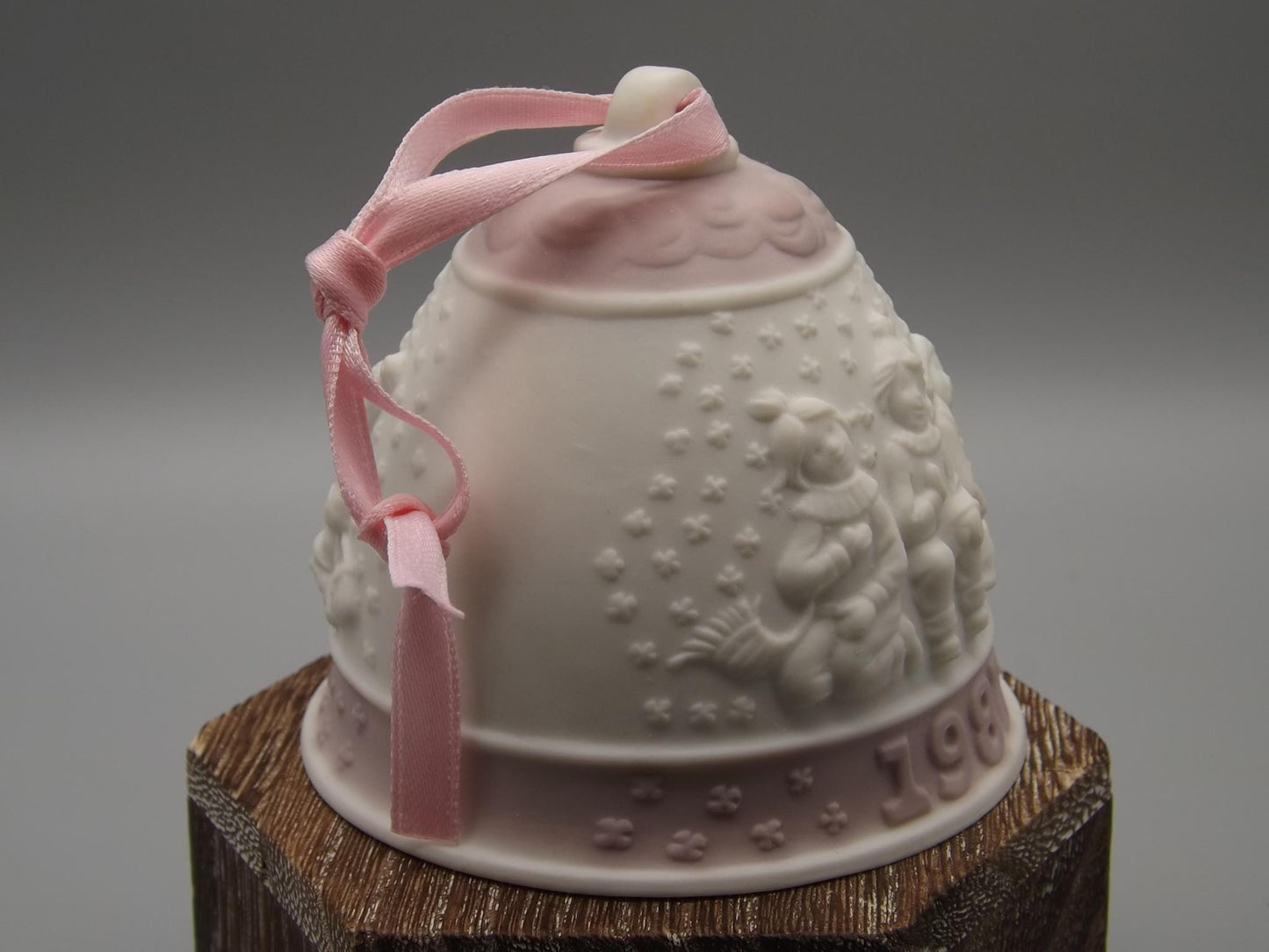 Vintage Lladro "Christmas Ornament Bell" Figurine #15458 (1987) with Box.