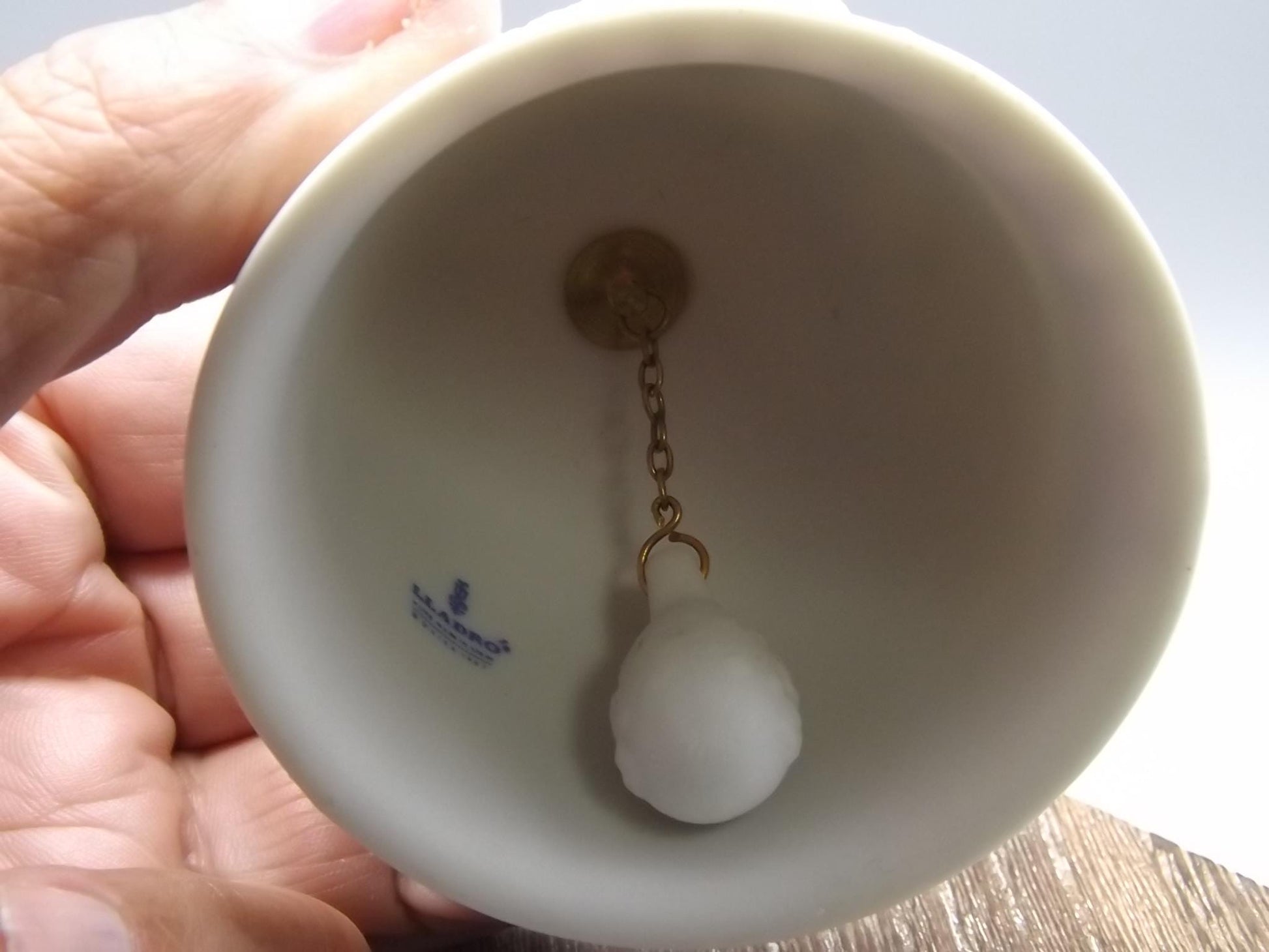 Vintage Lladro "Christmas Ornament Bell" Figurine #15458 (1987) with Box.