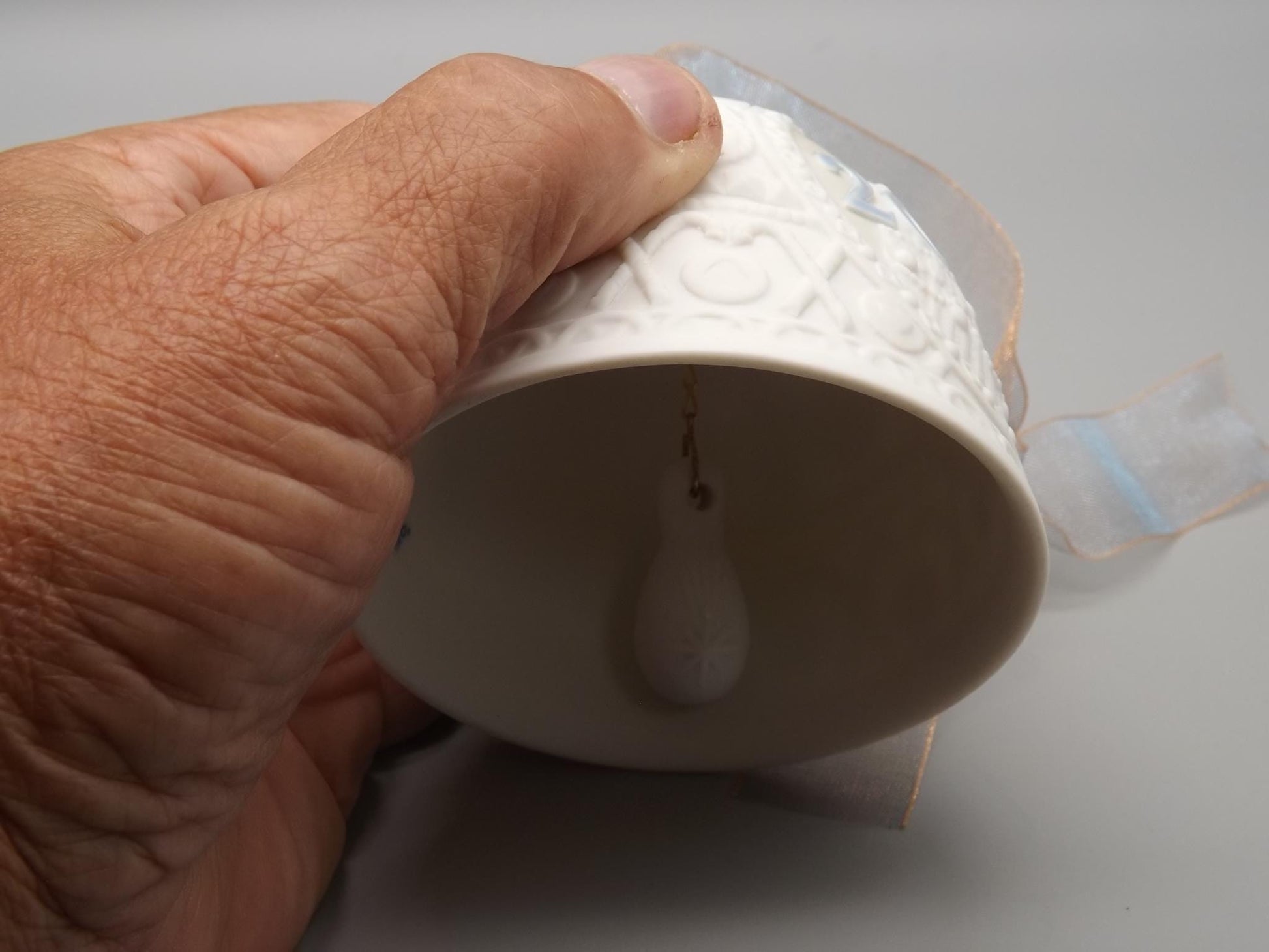 Vintage Lladro Christmas ornament bell Figurine #18358 with Box.