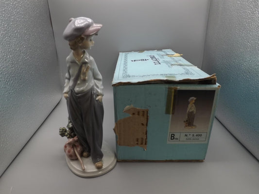 Vintage Lladro "The Wanderer" Figurine #5400 with Original Box