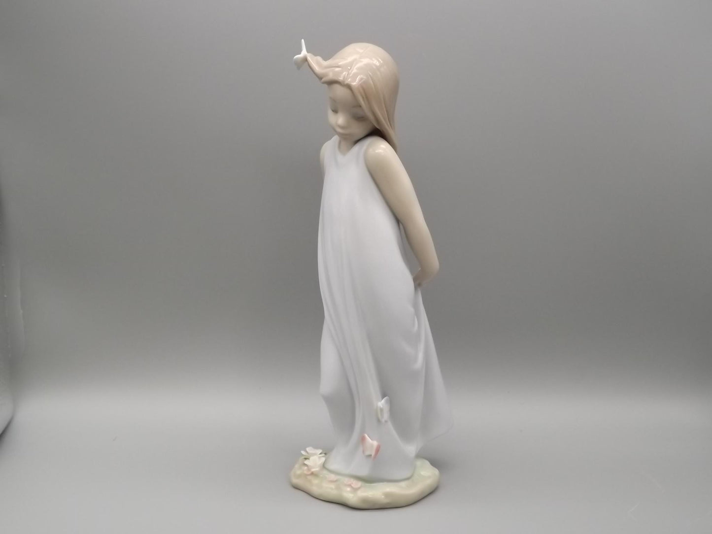 Vintage Lladro "Friends of Butterflies" Figurine #6963 (2004, with Box)