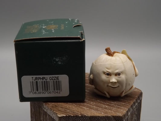 Harmony Kingdom "Ozzie" Roly Poly: Halloween Pumpkin Figurine