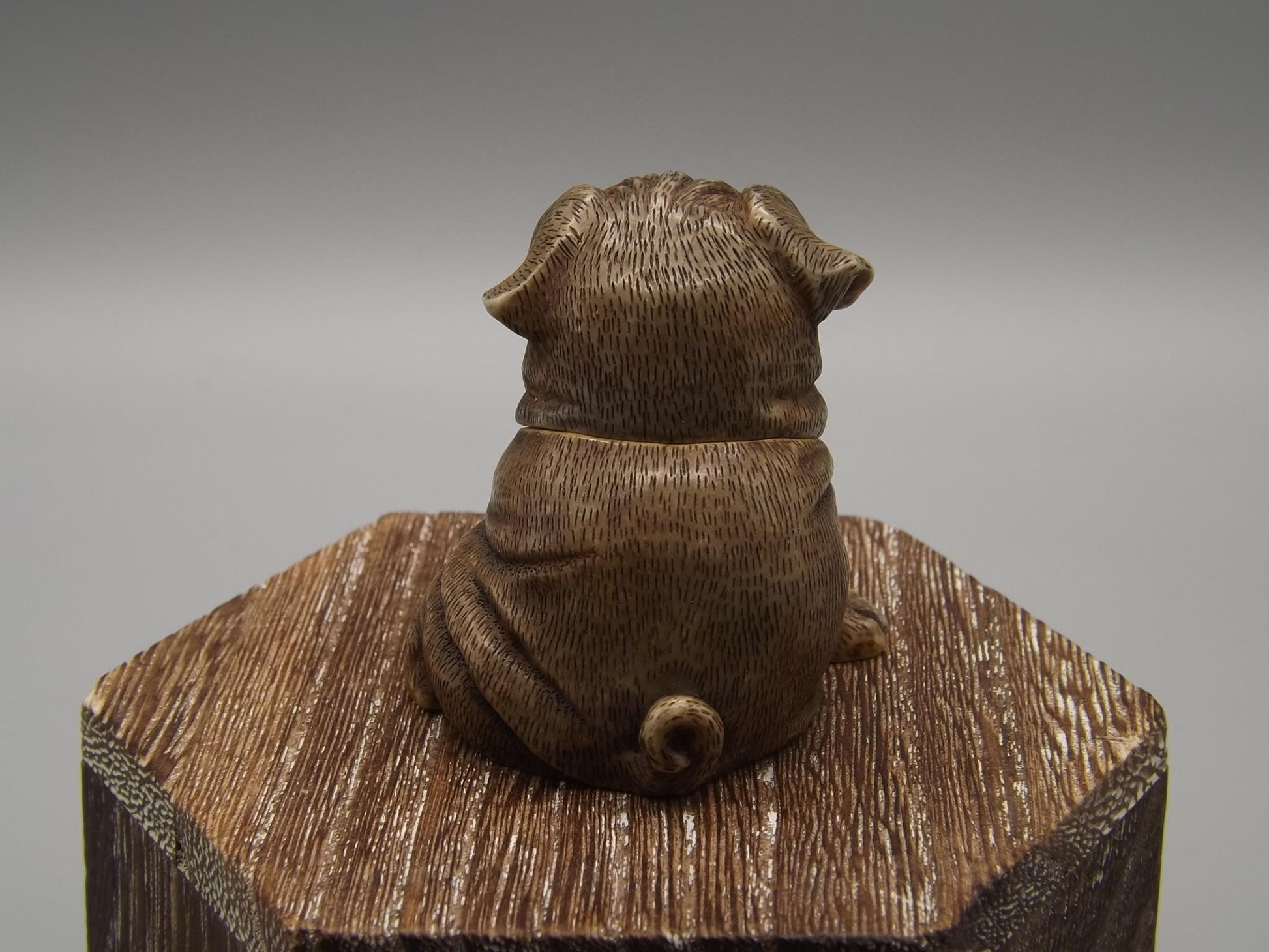 Harmony Kingdom Pot Bellys "Blackie" Pug Figurine