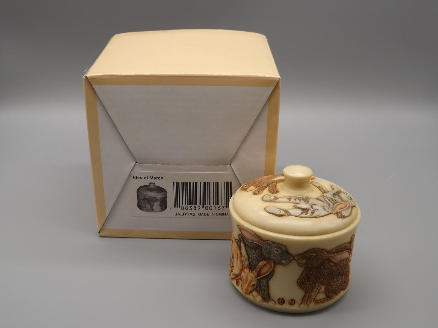 Vintage Harmony Ball Kingdom Rabbit Figurine - Ides of March - Jardinia Collection