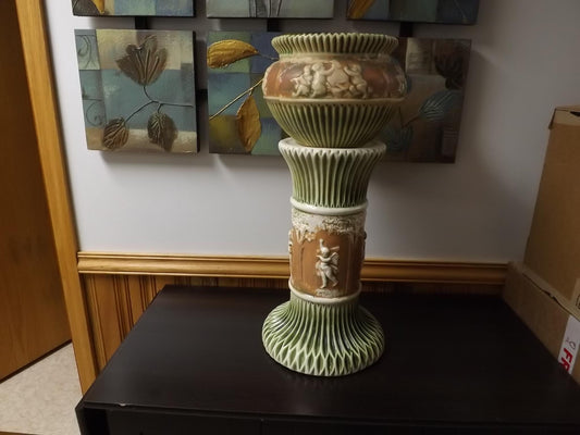 Roseville Circa 1900 - 1919 Jardiniere with pedestal base - Very Rare