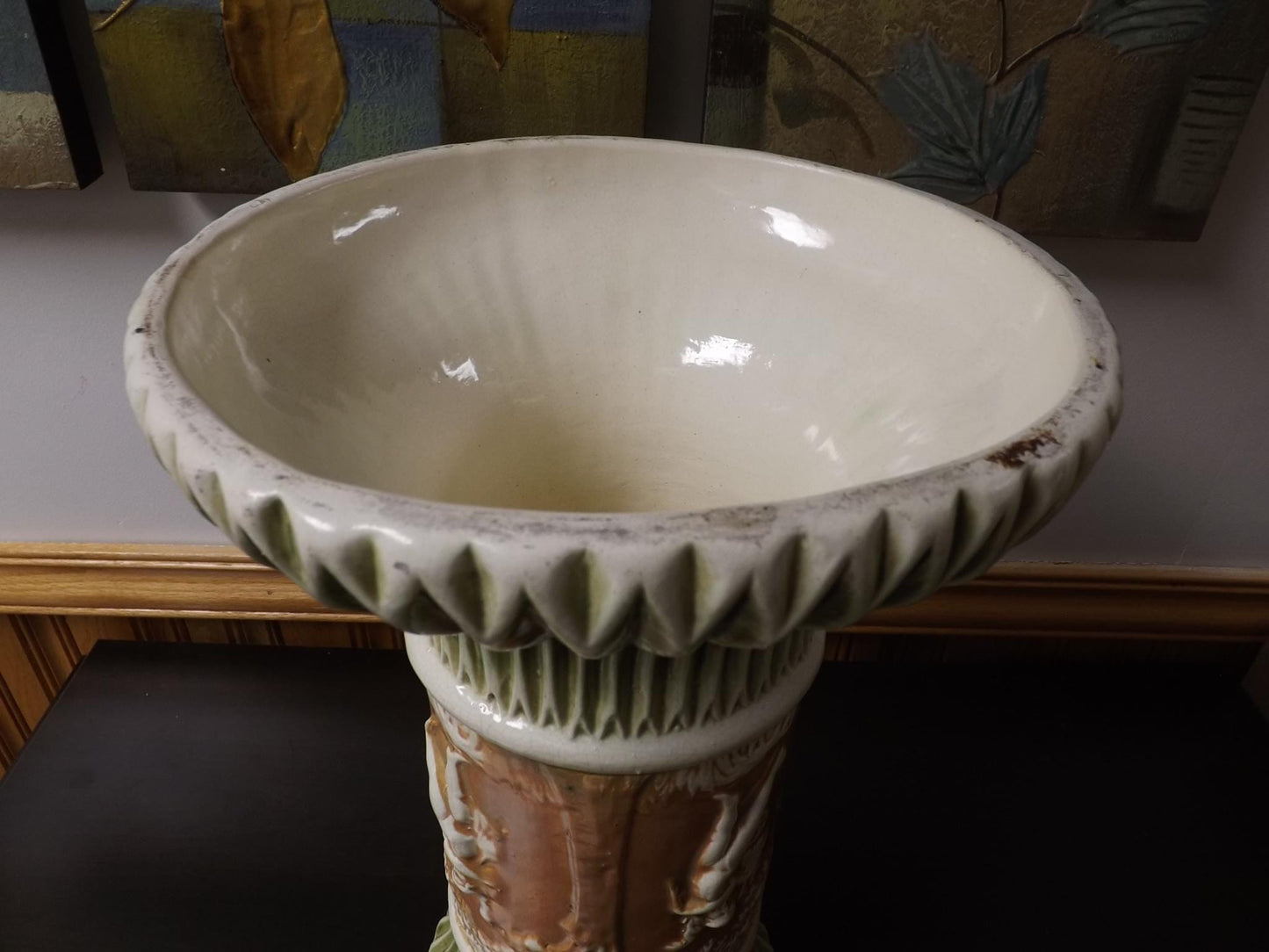 Roseville Circa 1900 - 1919 Jardiniere with pedestal base - Very Rare