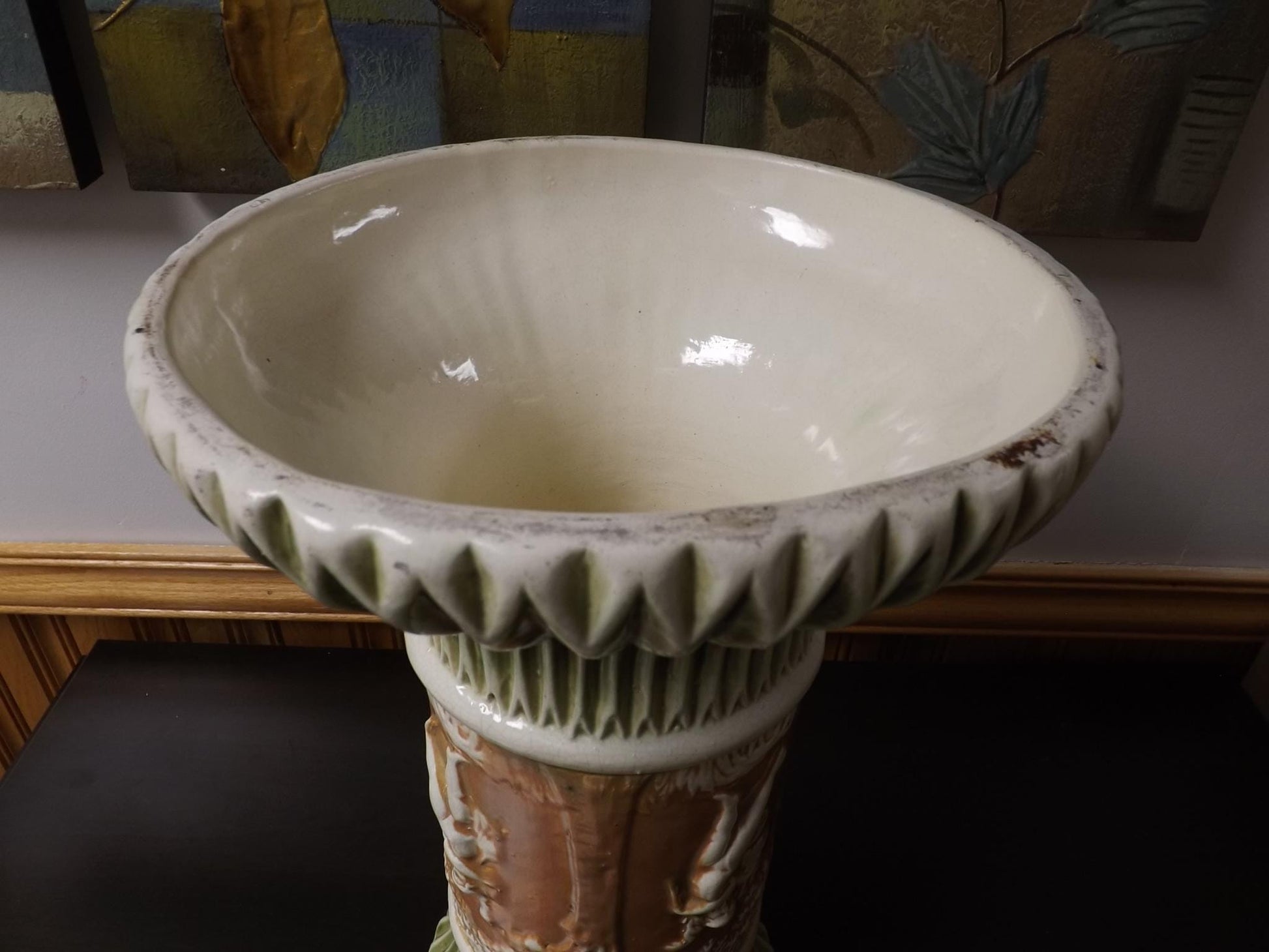 Roseville Circa 1900 - 1919 Jardiniere with pedestal base - Very Rare