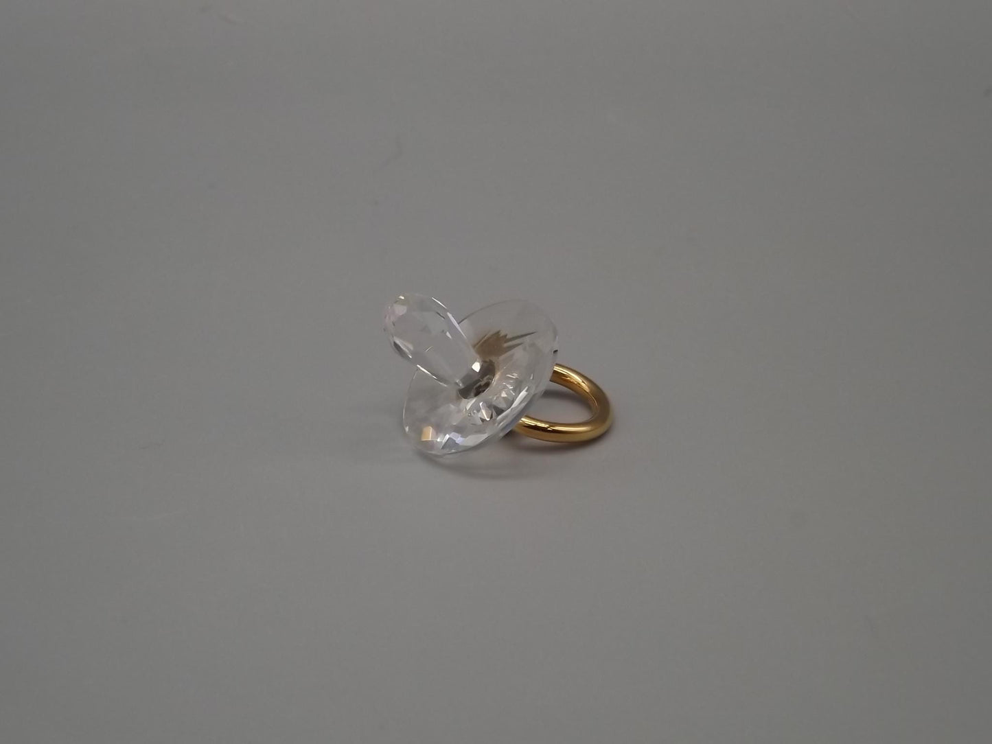 Vintage Swarovski Crystal Memories Pacifier Figurine - Original Box