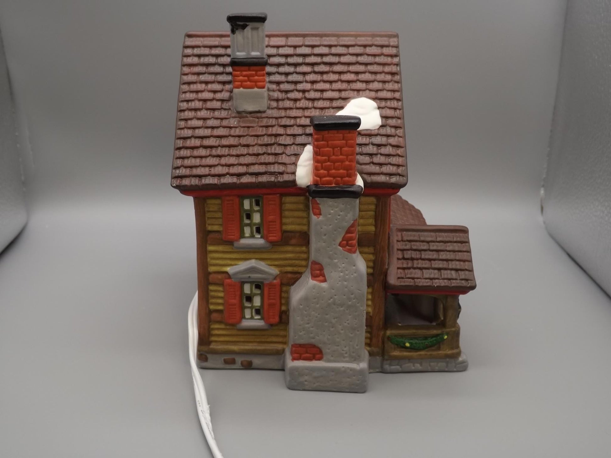 Vintage 1996 Dickens Keepsake Eatery Shop yuletide decoration