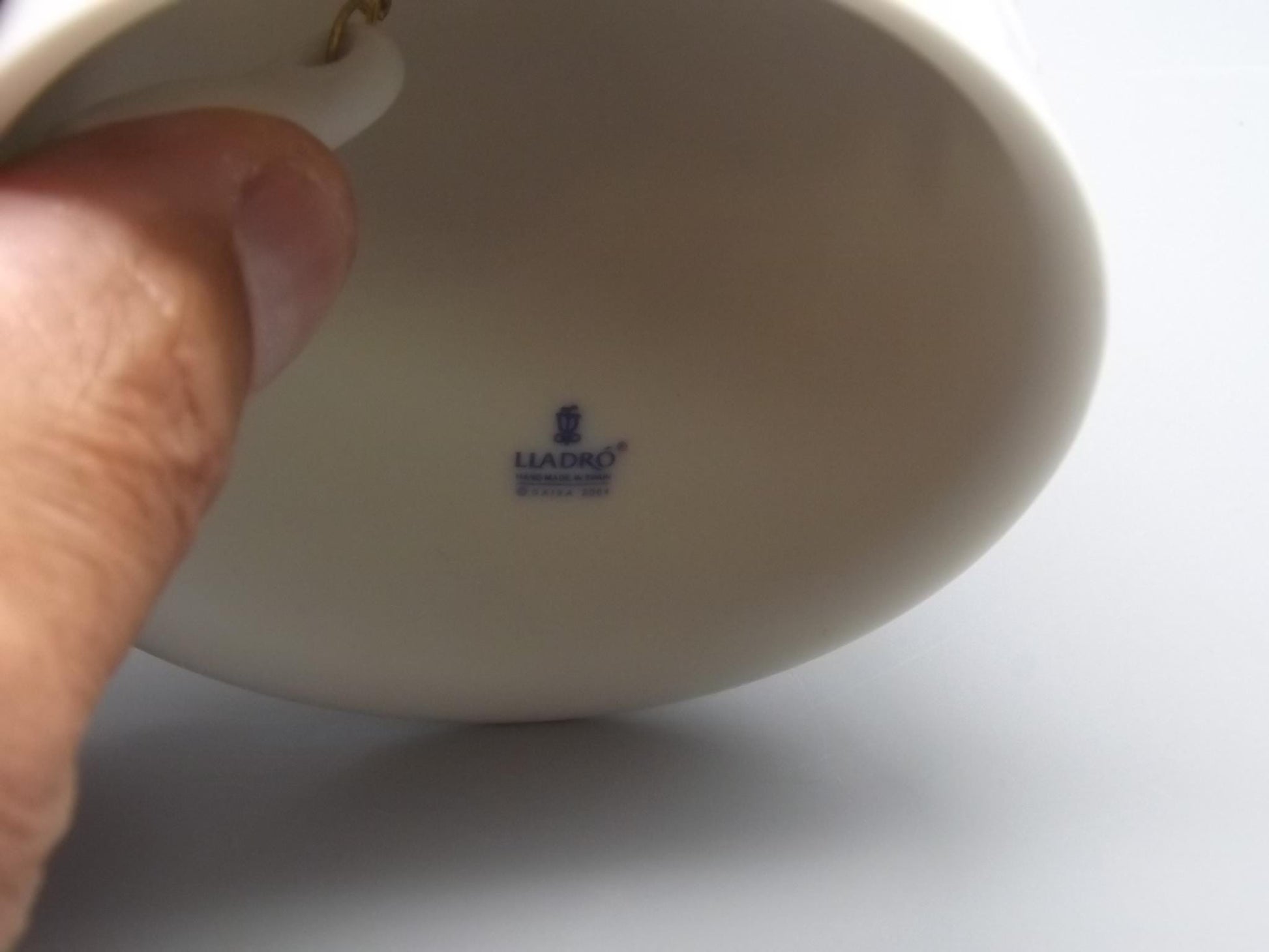 Vintage Lladro Christmas ornament bell Figurine #18125 (2005) with Box.