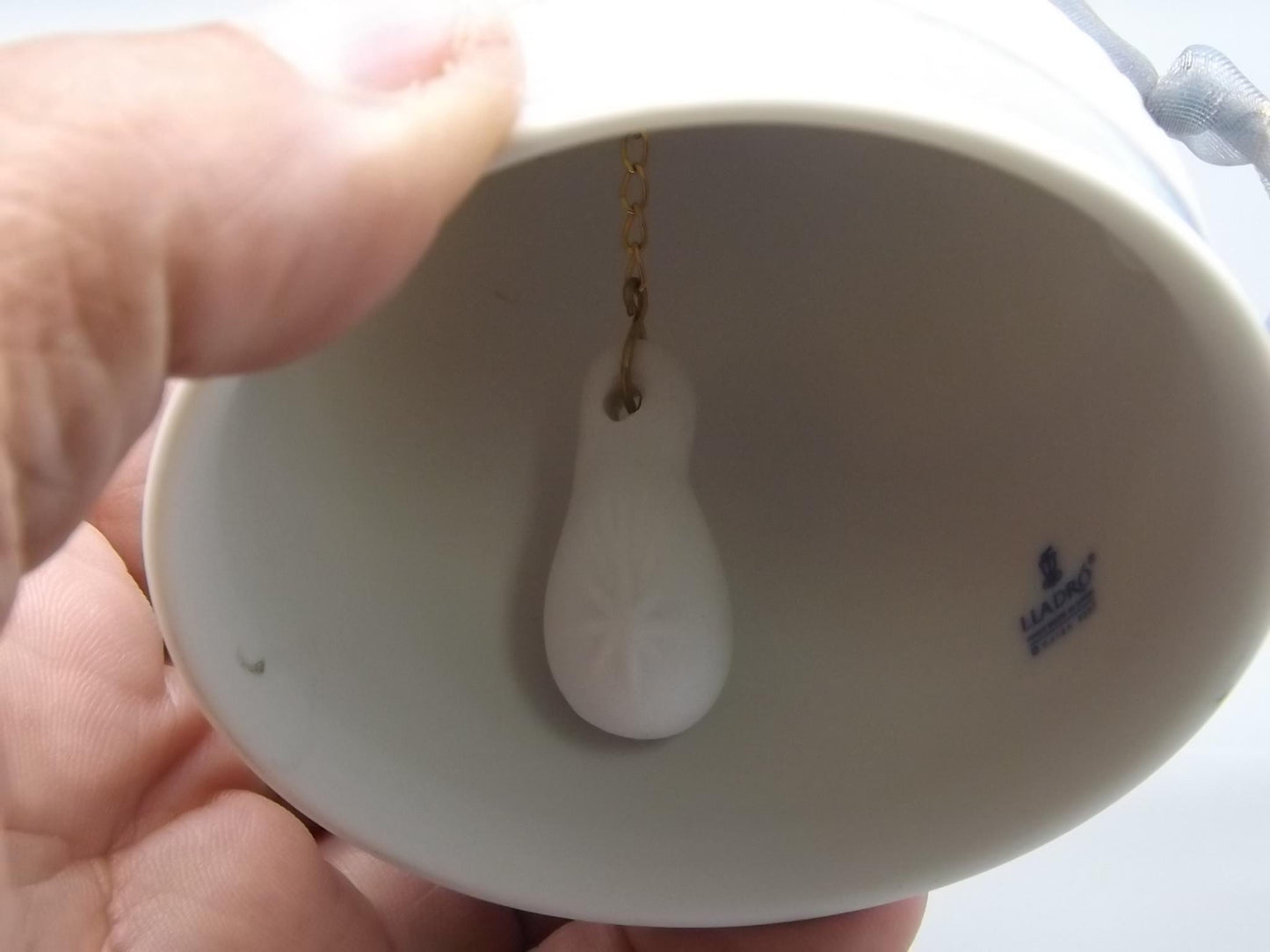 Vintage Lladro Christmas ornament bell Figurine #18310 with Box.