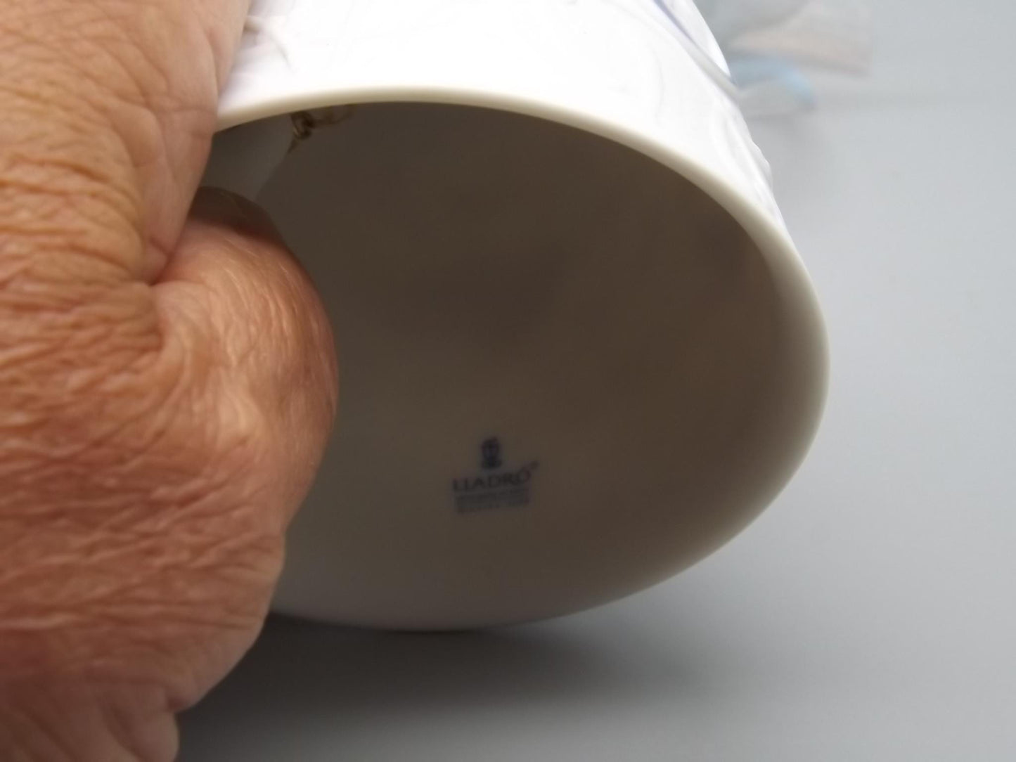 Vintage Lladro Christmas ornament bell Figurine #17617 with Box.