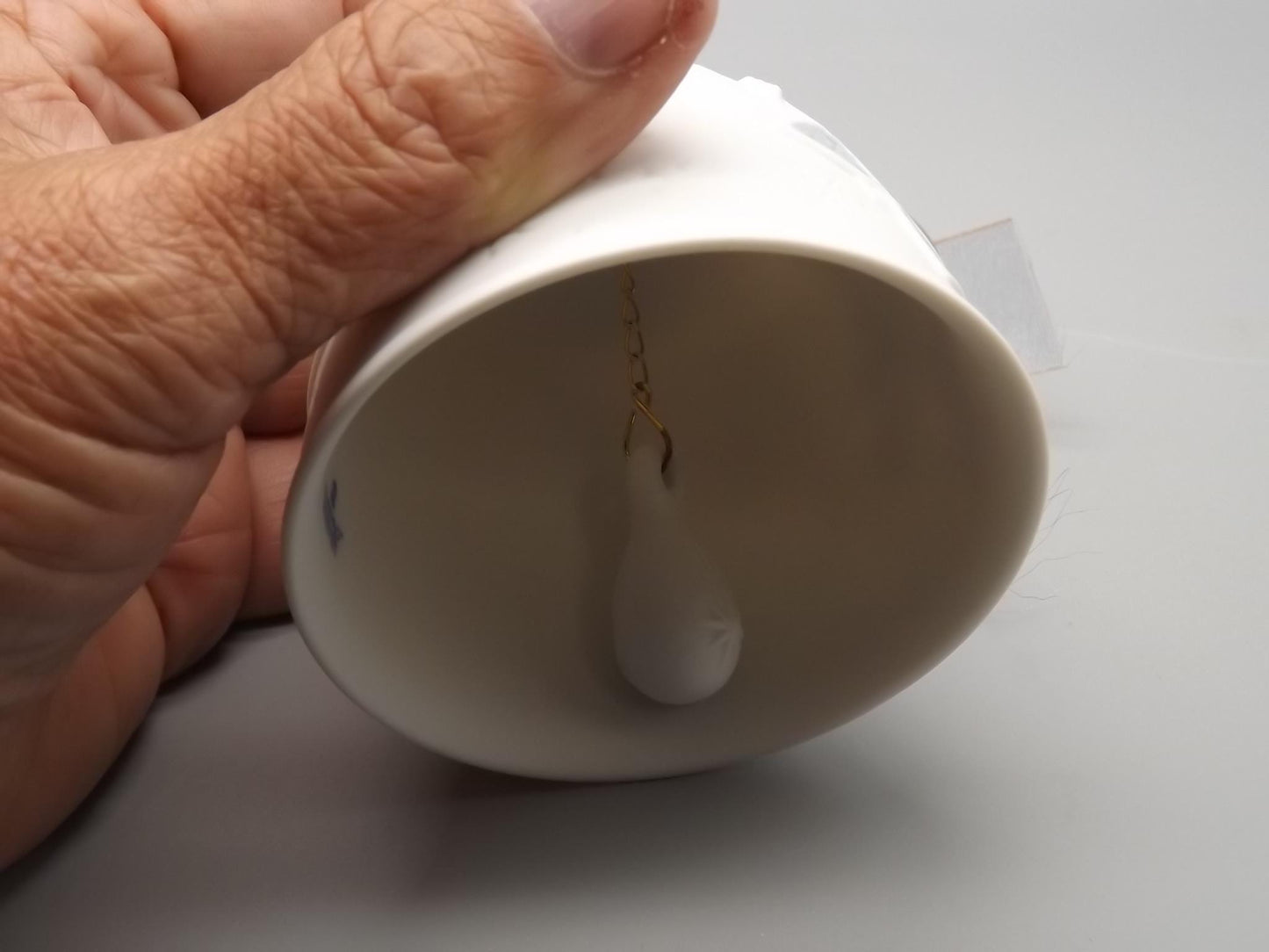 Vintage Lladro Christmas ornament bell Figurine #18376 with Box.