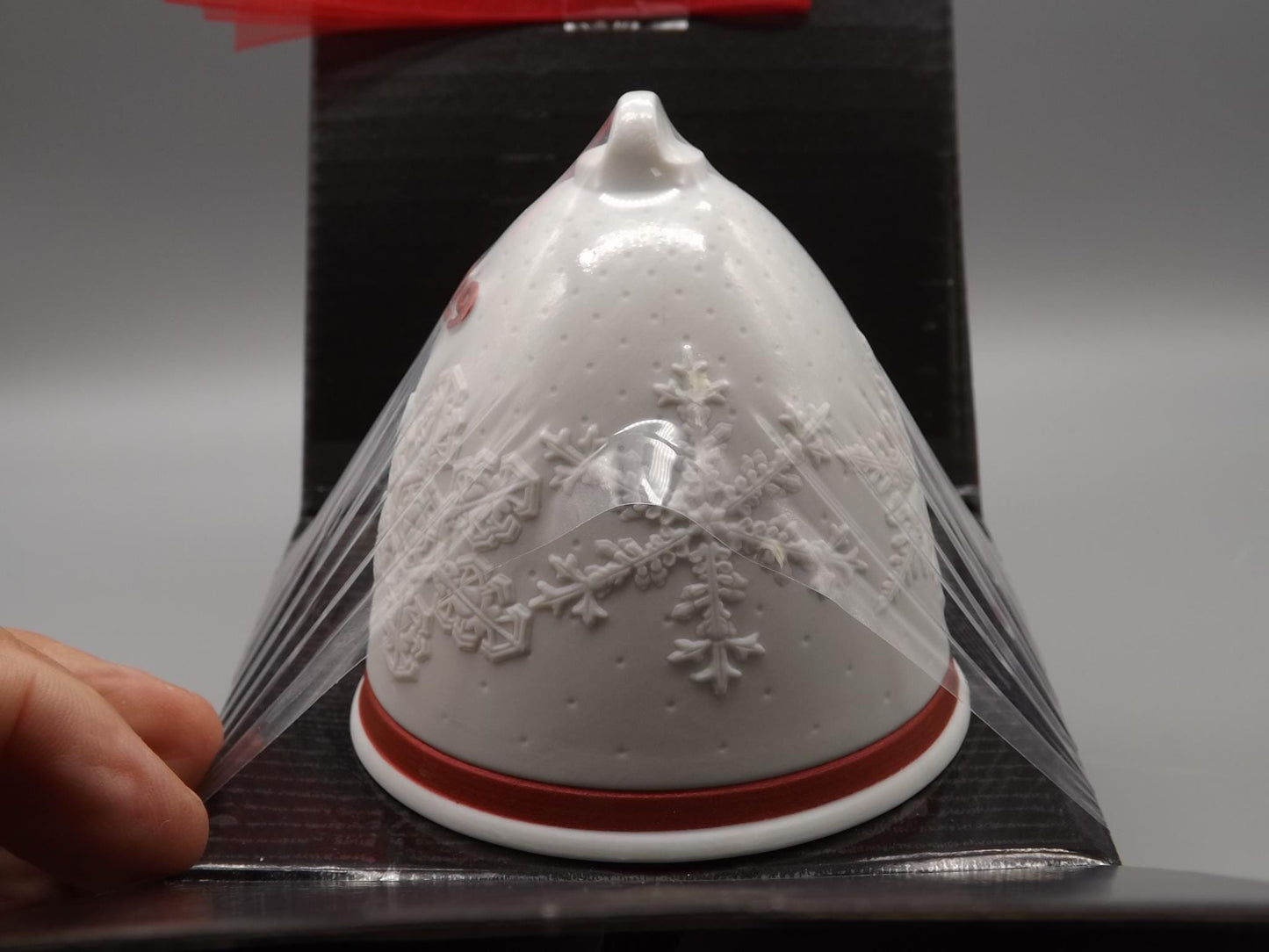 Vintage Lladro Christmas ornament bell Figurine #18448 with Box.