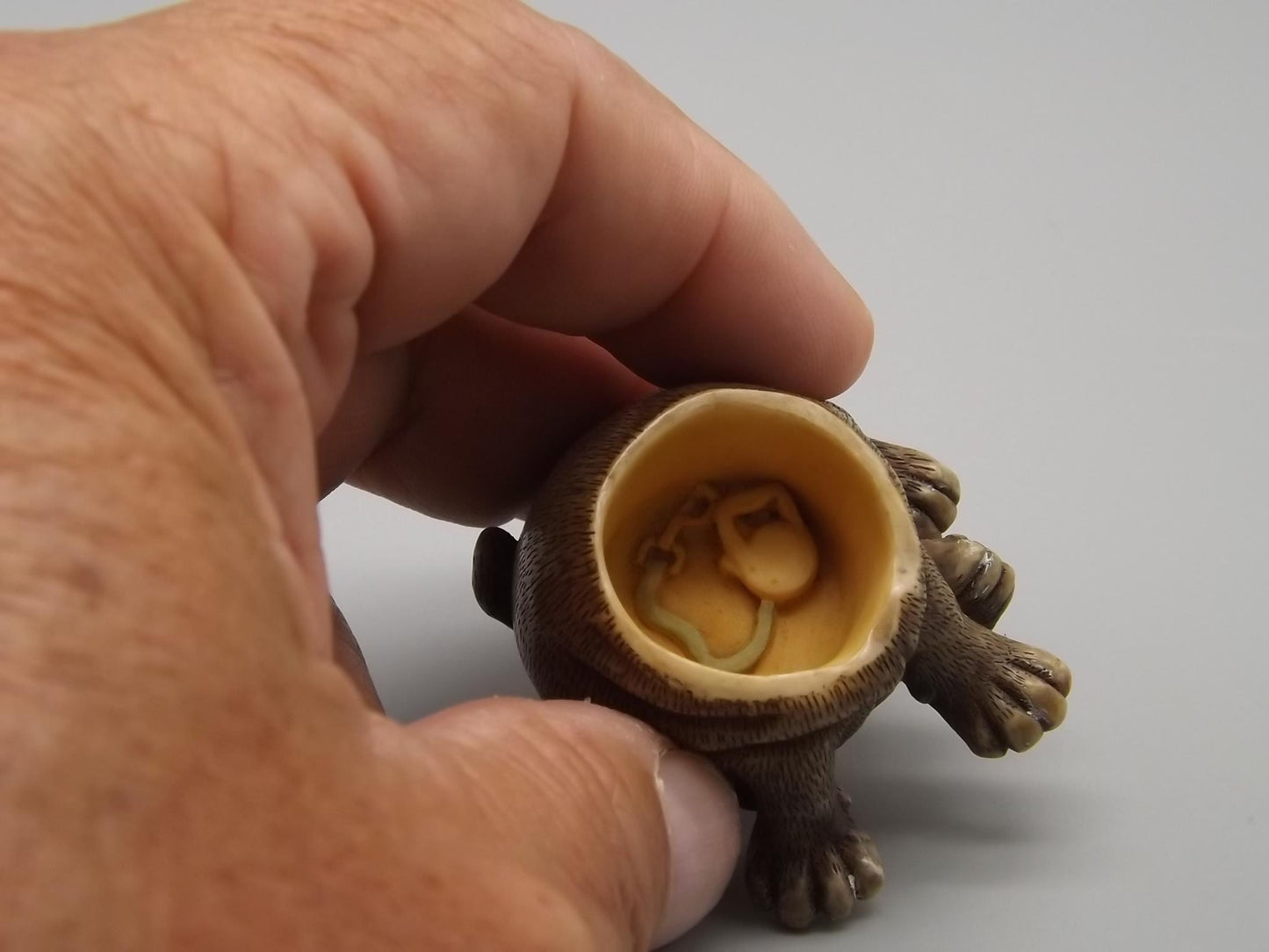 Harmony Kingdom Pot Bellys "Blackie" Pug Figurine