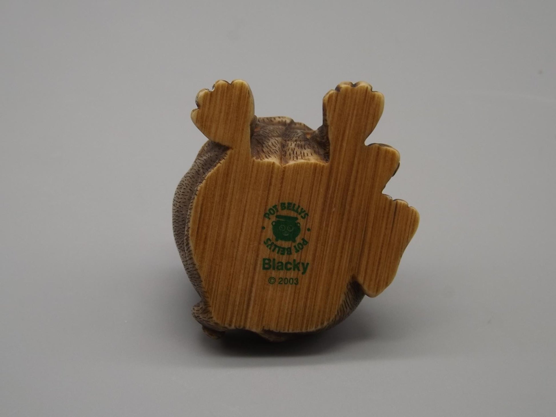 Harmony Kingdom Pot Bellys "Blackie" Pug Figurine