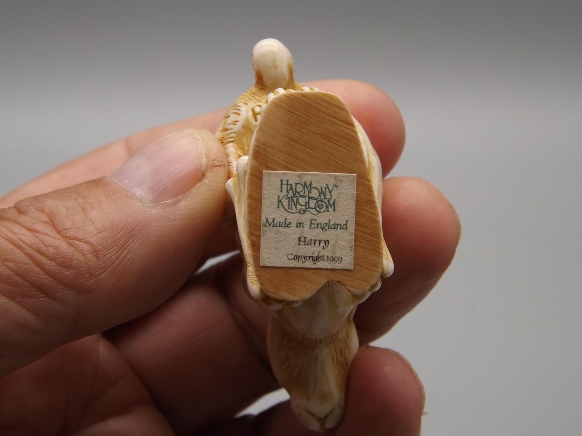 Harmony Kingdom "Harry" Netsuke Figurine with original box and COA. Excellent condition!