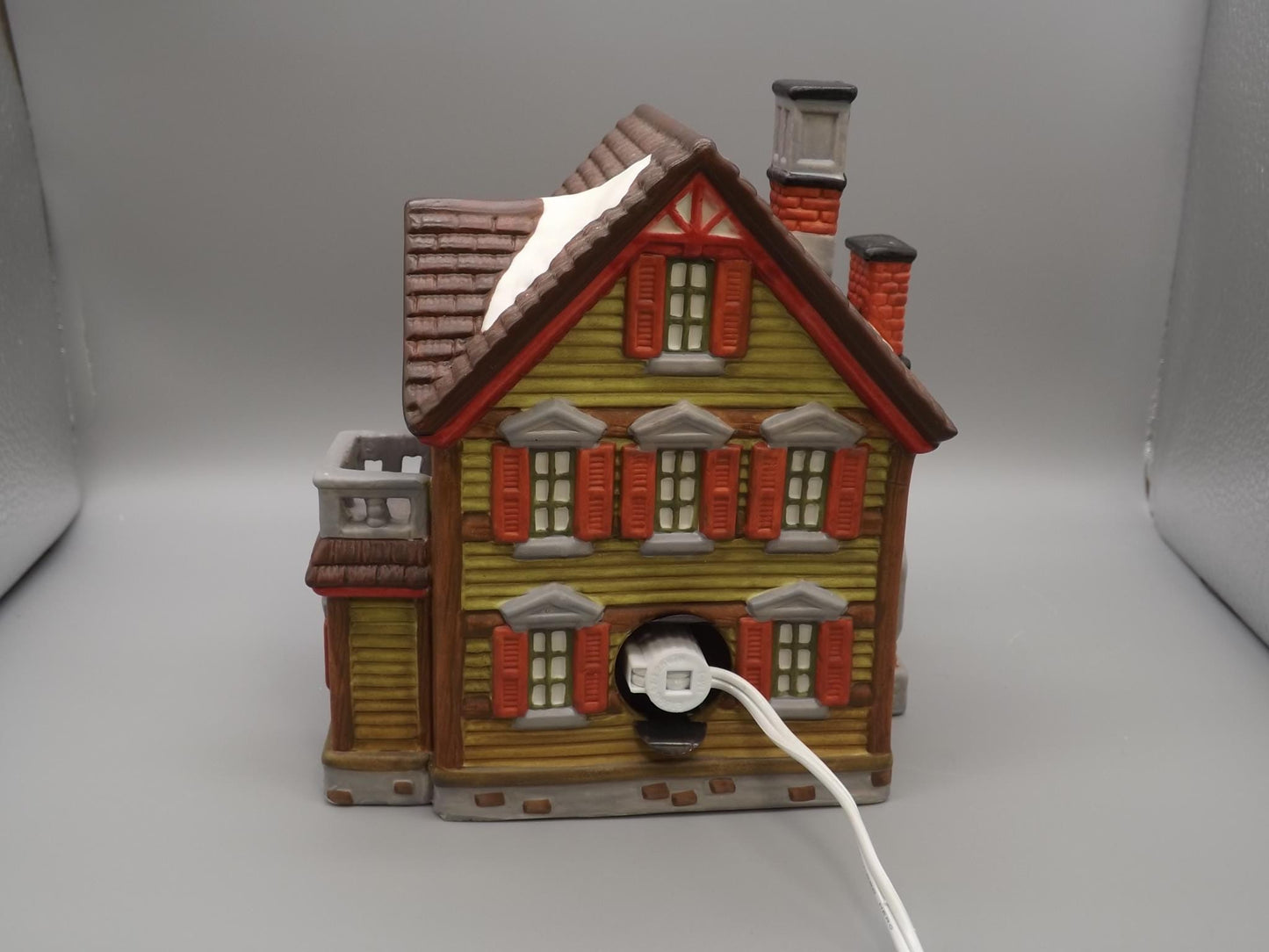 Vintage 1996 Dickens Keepsake Eatery Shop yuletide decoration