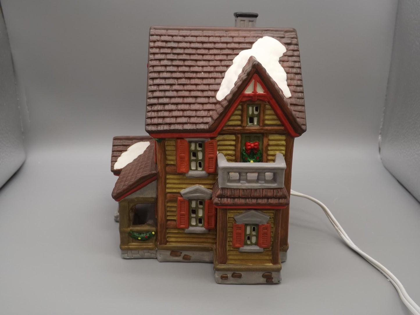 Vintage 1996 Dickens Keepsake Eatery Shop yuletide decoration