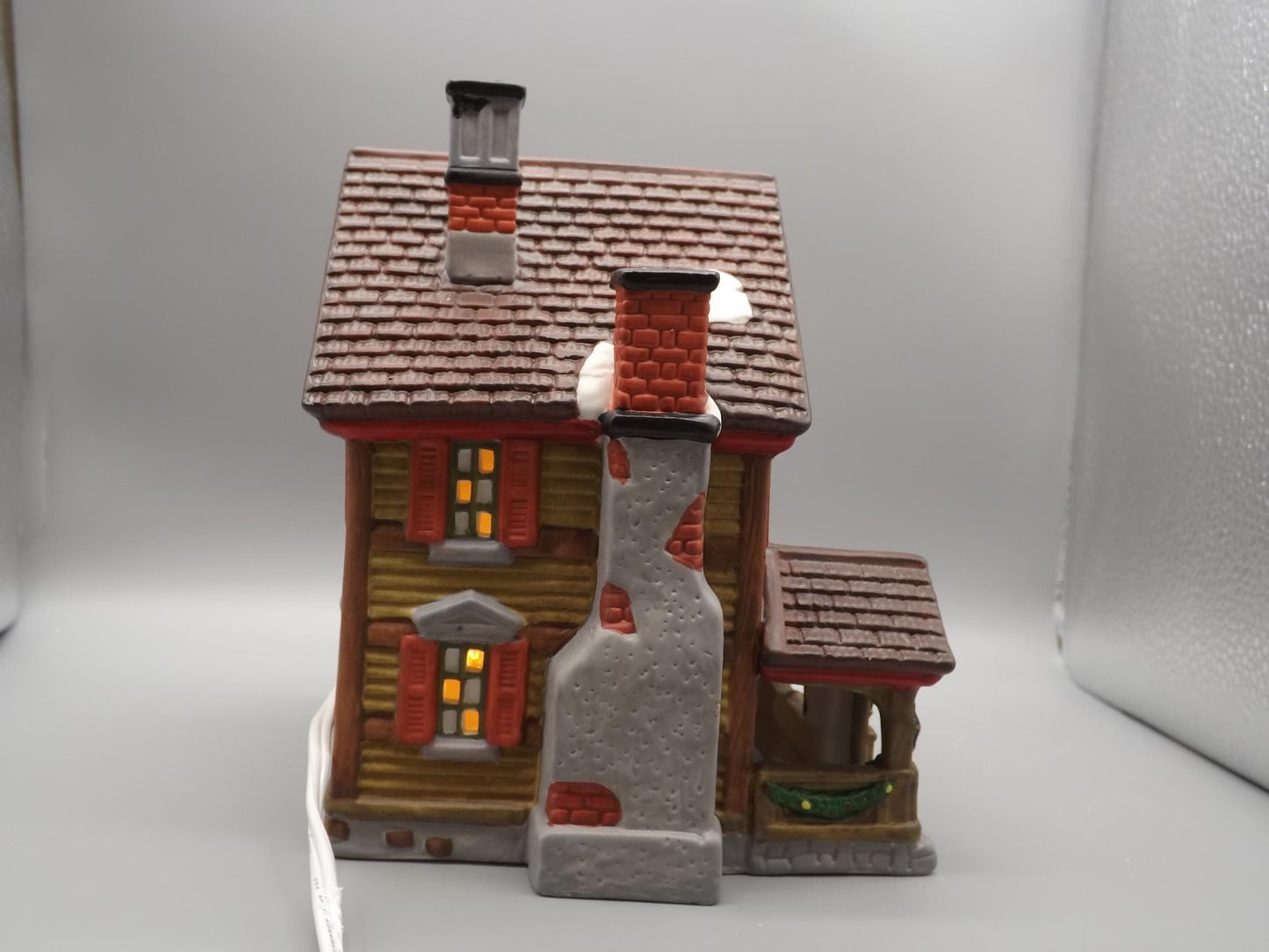 Vintage 1996 Dickens Keepsake Eatery Shop yuletide decoration