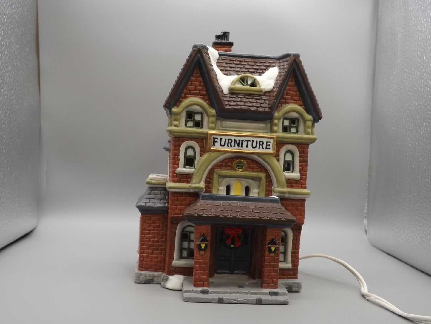 Vintage 1997 Copperfield Keepsake Furniture Shop yuletide decoration