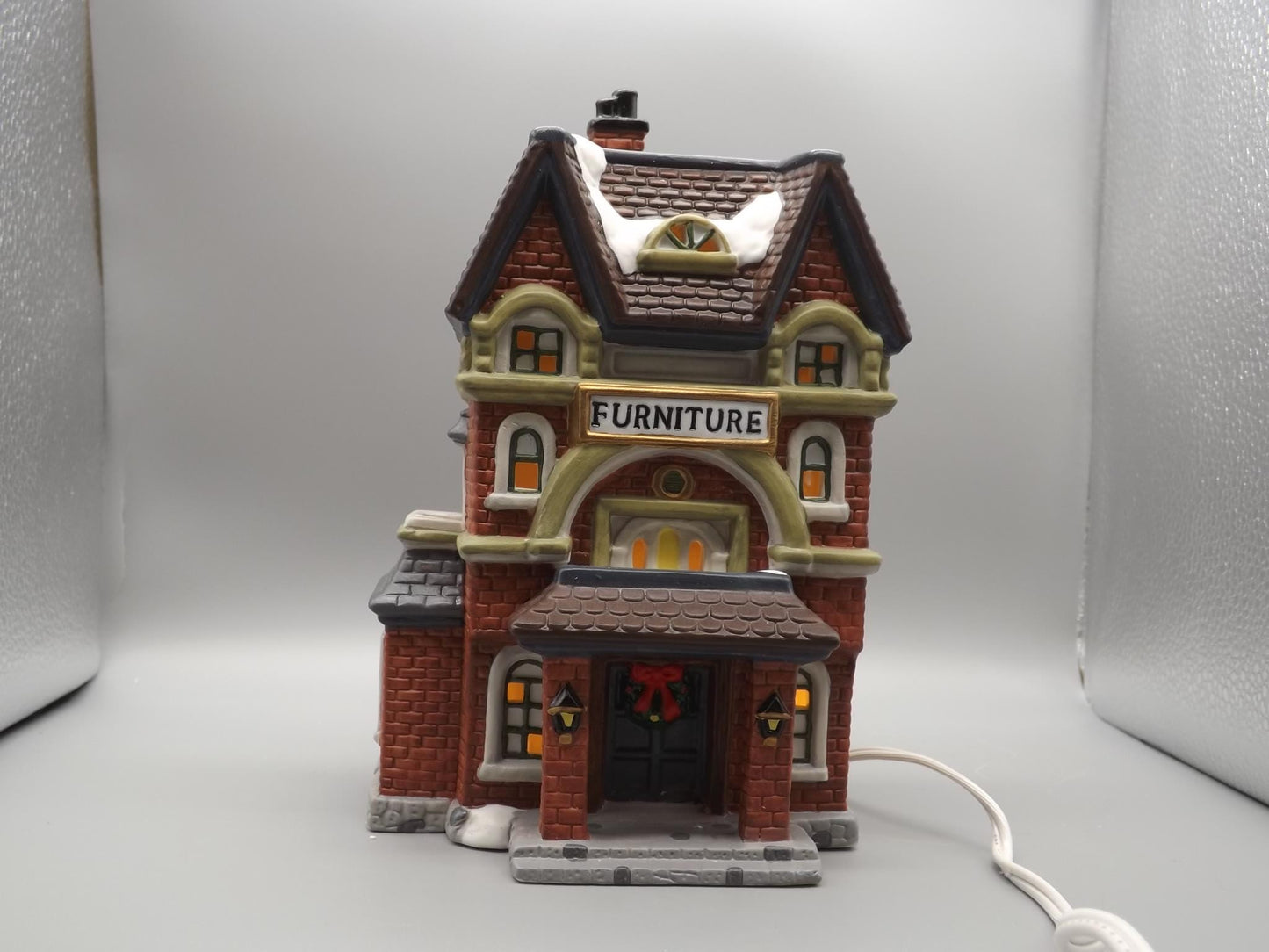 Vintage 1997 Copperfield Keepsake Furniture Shop yuletide decoration