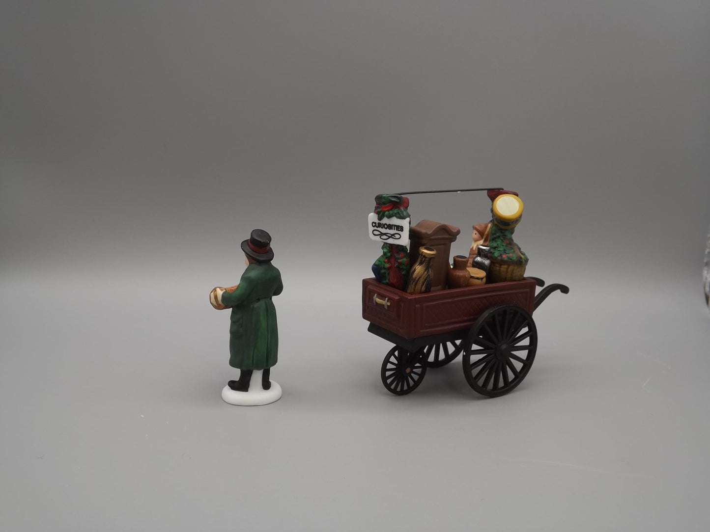 Vintage Heritage Village Collection Chelsie Market Curiosities yuletide decoration