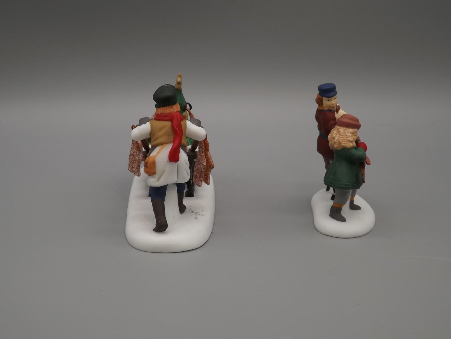 Vintage Heritage Village Collection Gingerbread Vender yuletide decoration